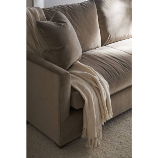 Picture of 89” Quick Ship Lilah Sofa - Fawn Brushed Velvet